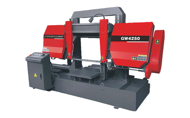 苍梧GW4250双柱龙门卧式带锯床