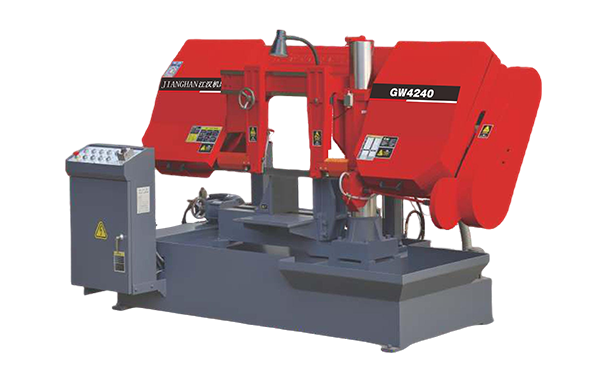 苍梧GW4240双柱卧式带锯床